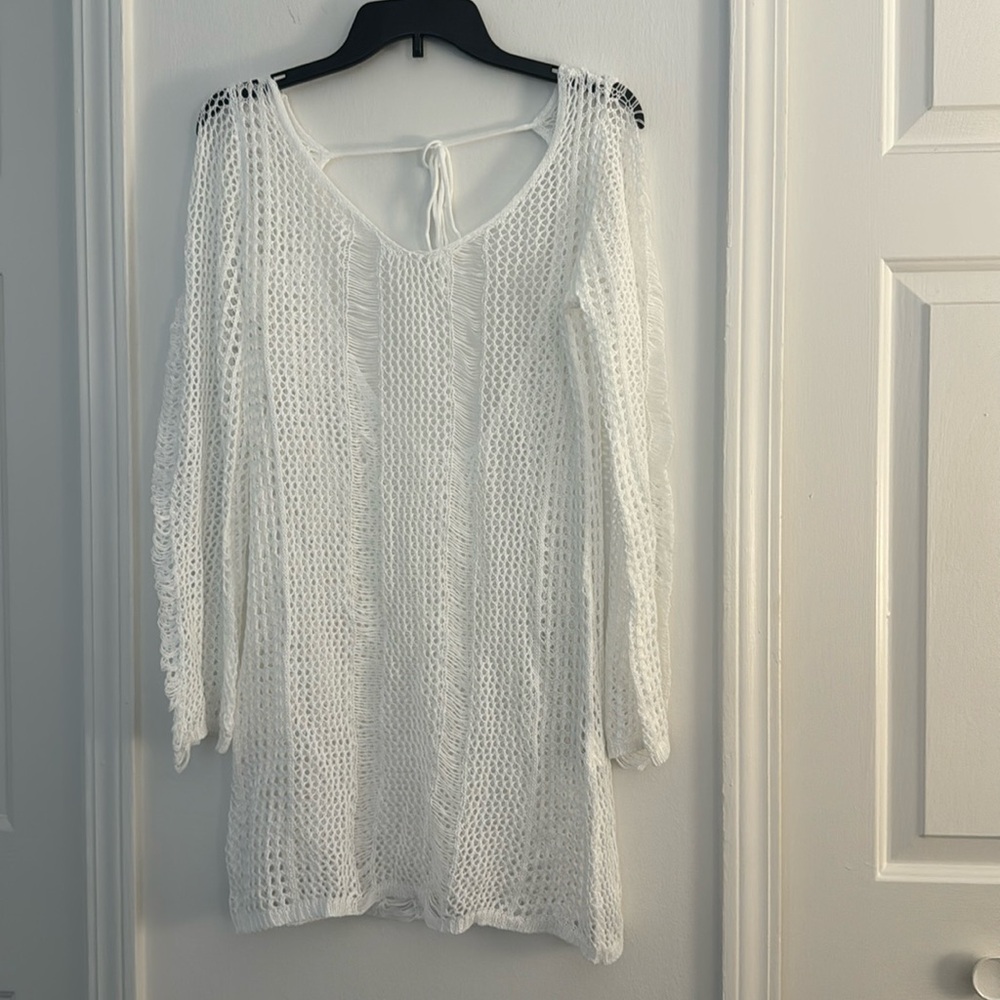 Crochet Coverup Dress